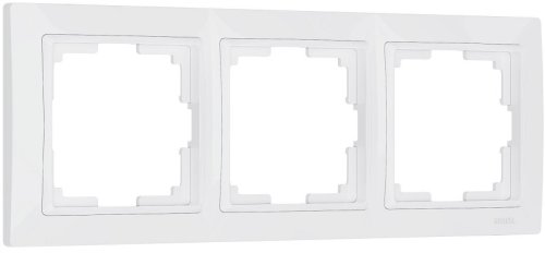 Рамка универсальная Werkel Snabb basic 3-м. белый фото Рамка универсальная Werkel Snabb basic 3-м. белый картинка